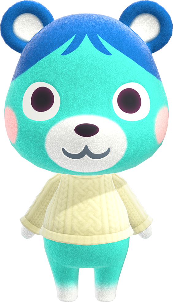 Bluebear - Animal Crossing character