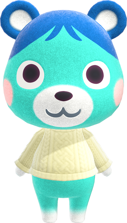 Bluebear - Animal Crossing character