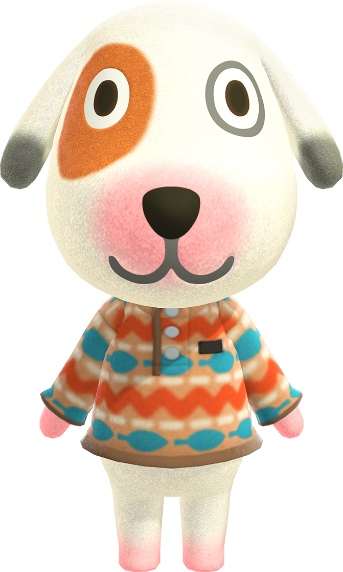 Bones - Animal Crossing character
