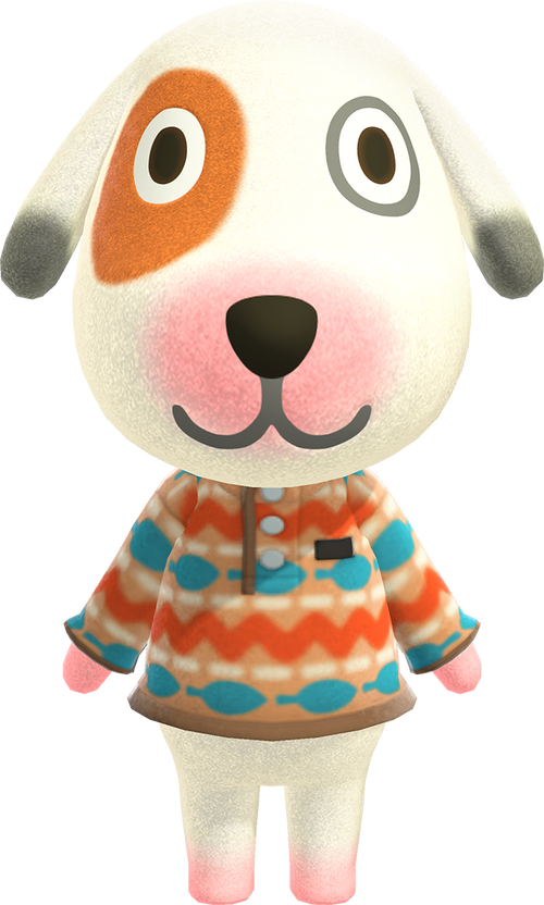 Bones - Animal Crossing character