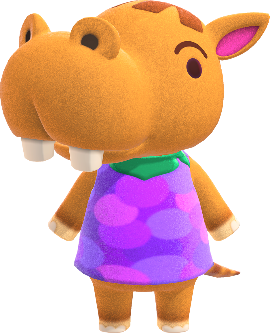 Bubbles - Animal Crossing character