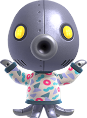 Cephalobot - Animal Crossing character