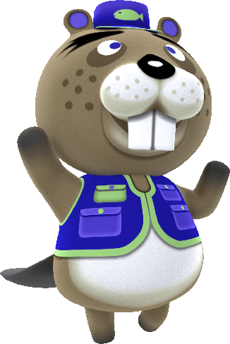 Chip - Animal Crossing character