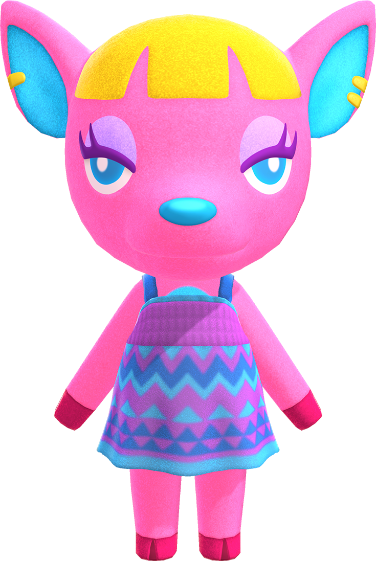 Fuchsia - Animal Crossing character