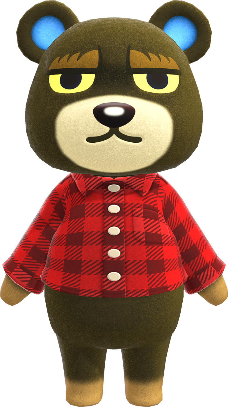 Grizzly - Animal Crossing character