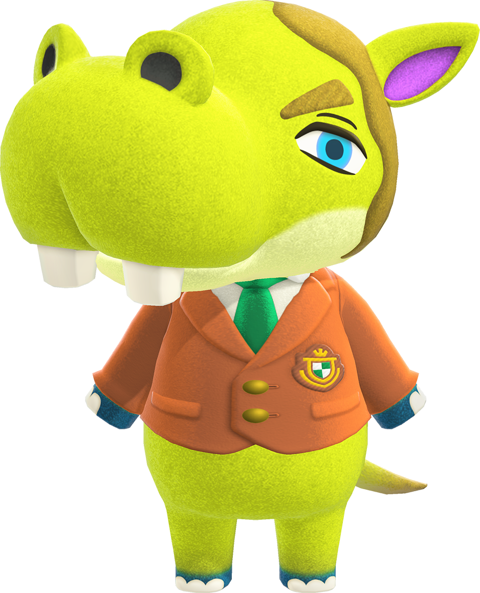 Hippeux - Animal Crossing character
