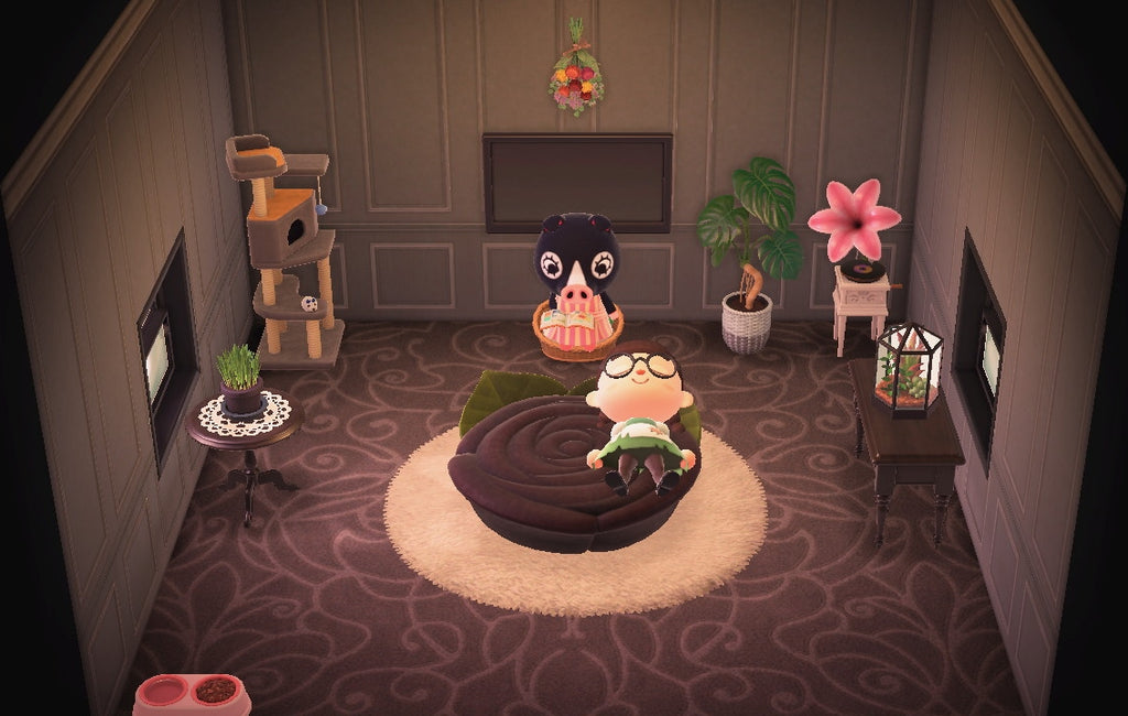 Agnes house interior in Animal Crossing: New Horizons