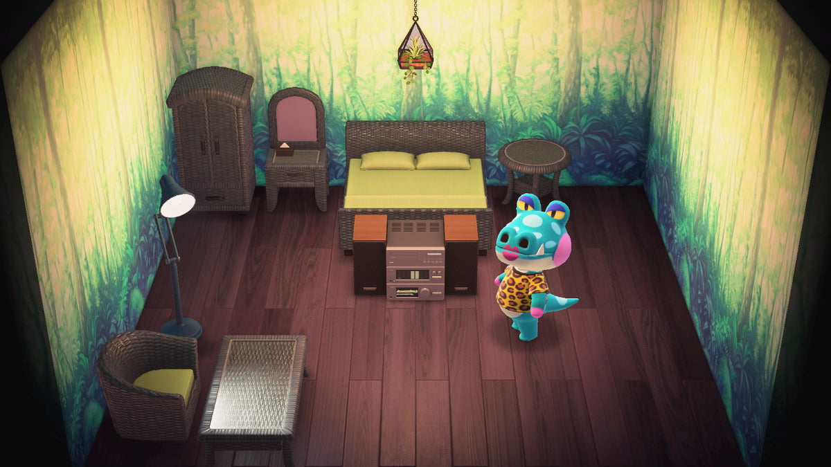 Alli house interior in Animal Crossing: New Horizons