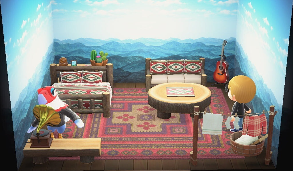 Amelia house interior in Animal Crossing: New Horizons