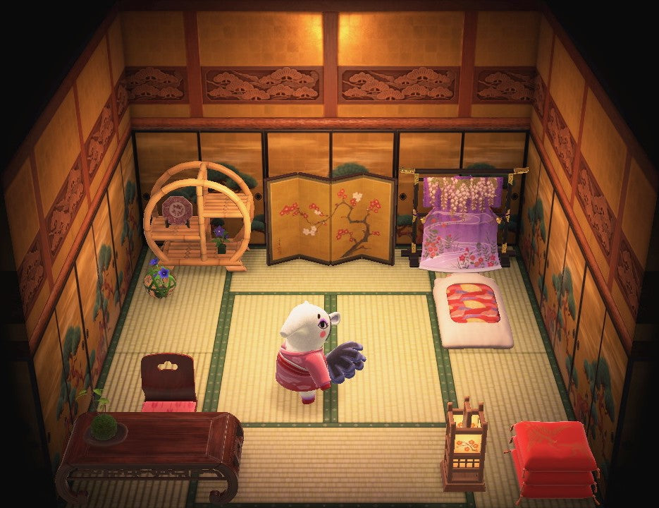 Annalisa house interior in Animal Crossing: New Horizons