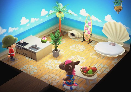 Annalise house interior in Animal Crossing: New Horizons
