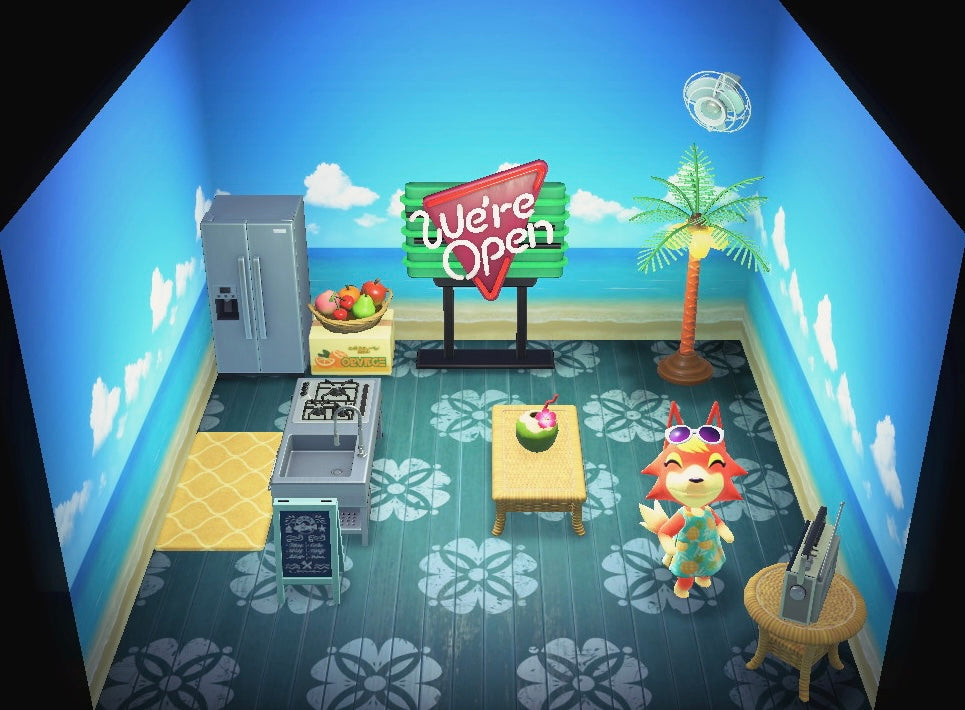 Audie house interior in Animal Crossing: New Horizons