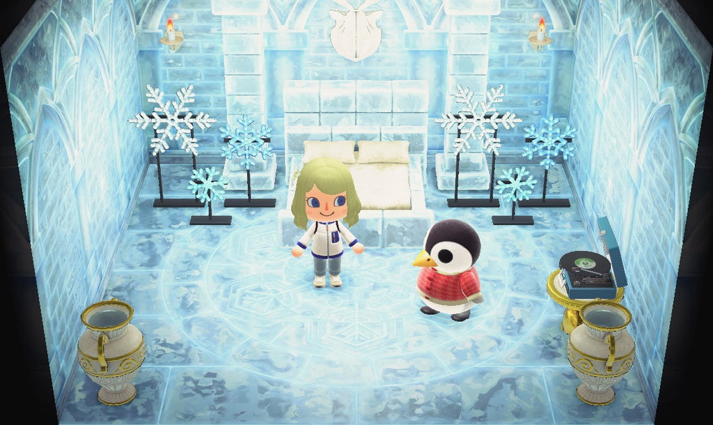 Aurora house interior in Animal Crossing: New Horizons