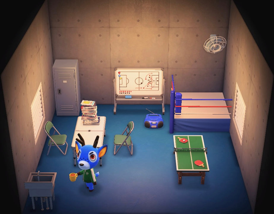 Bam house interior in Animal Crossing: New Horizons