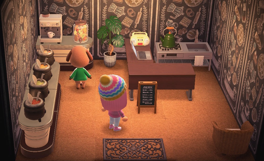 Bea house interior in Animal Crossing: New Horizons
