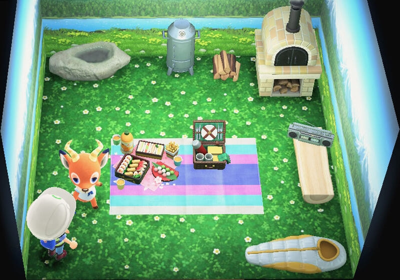 Beau house interior in Animal Crossing: New Horizons