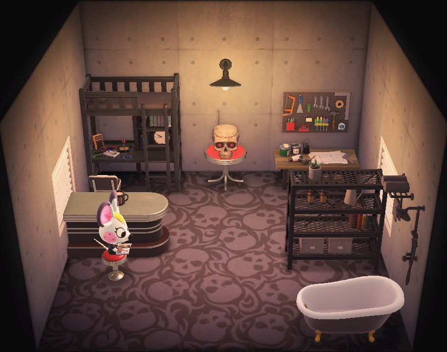 Bella house interior in Animal Crossing: New Horizons