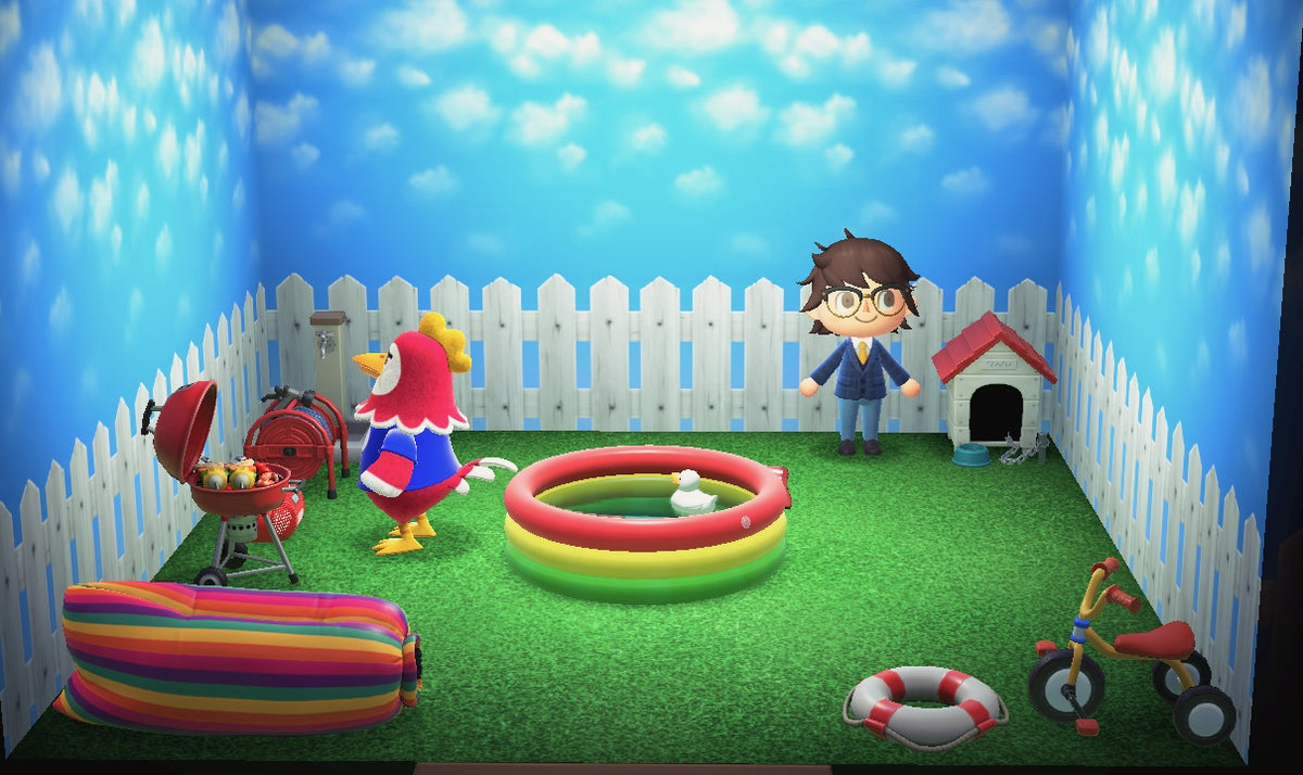 Benedict house interior in Animal Crossing: New Horizons