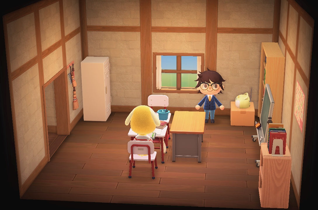 Benjamin house interior in Animal Crossing: New Horizons