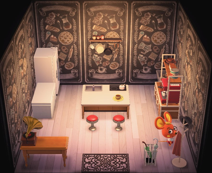 Bettina house interior in Animal Crossing: New Horizons
