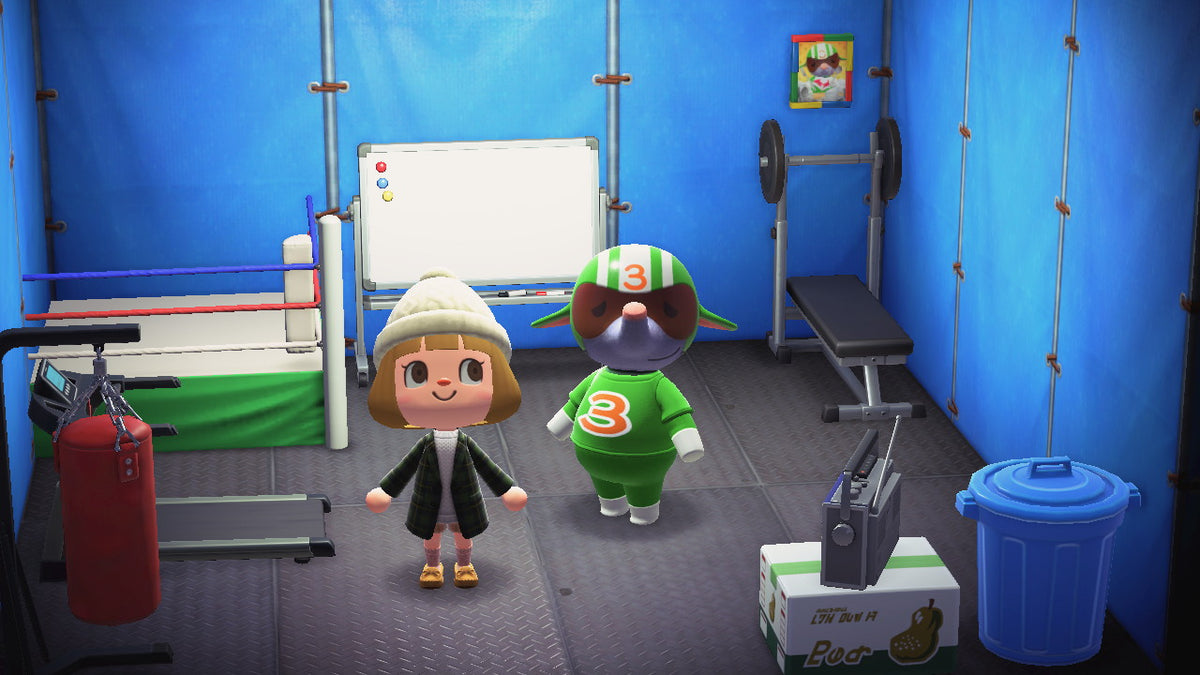 Big Top house interior in Animal Crossing: New Horizons