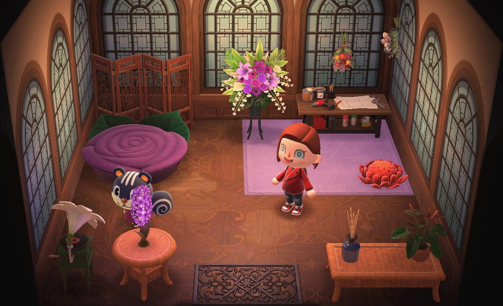 Blaire house interior in Animal Crossing: New Horizons
