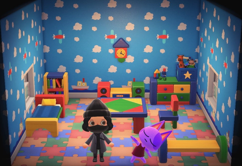 Bob house interior in Animal Crossing: New Horizons