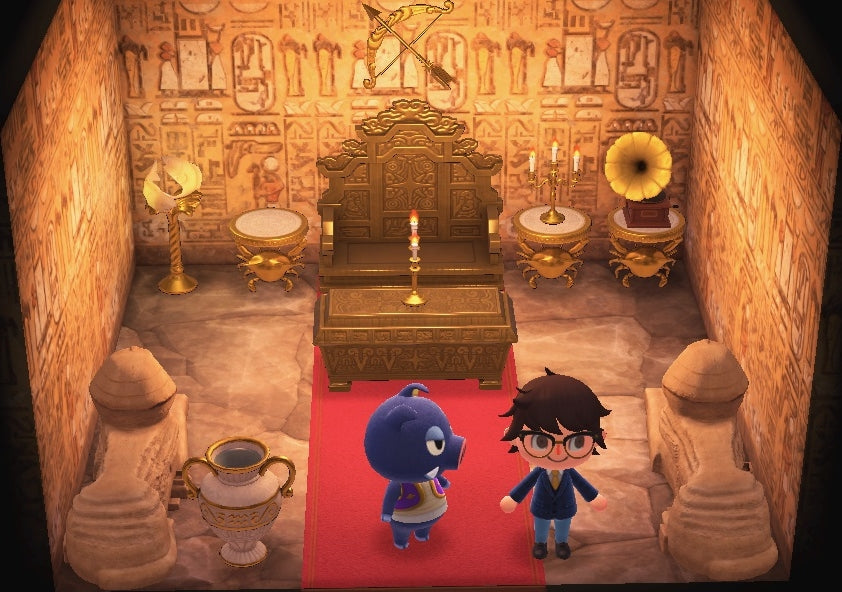 Boris house interior in Animal Crossing: New Horizons