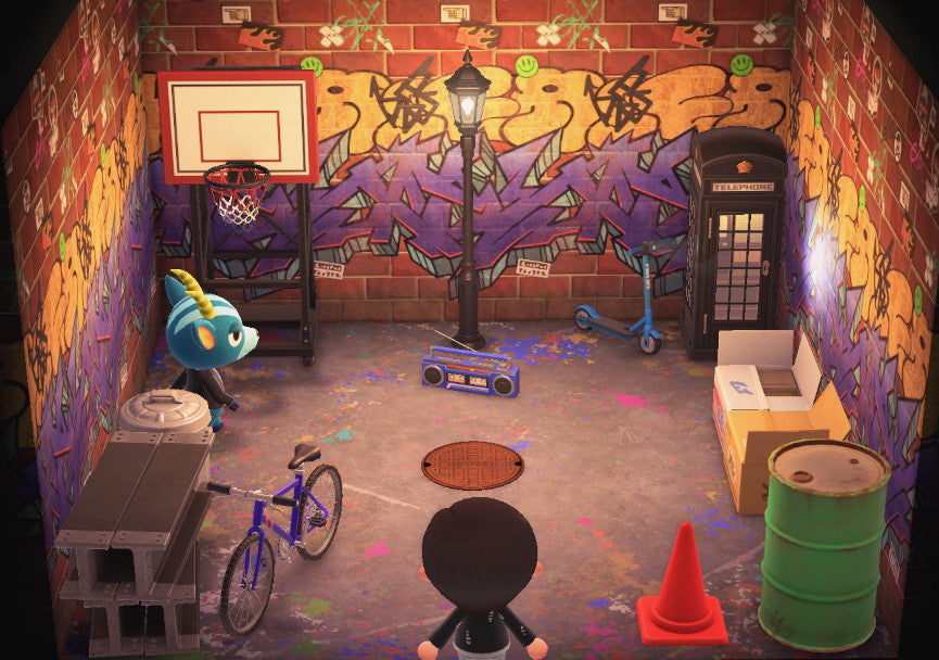 Bruce house interior in Animal Crossing: New Horizons