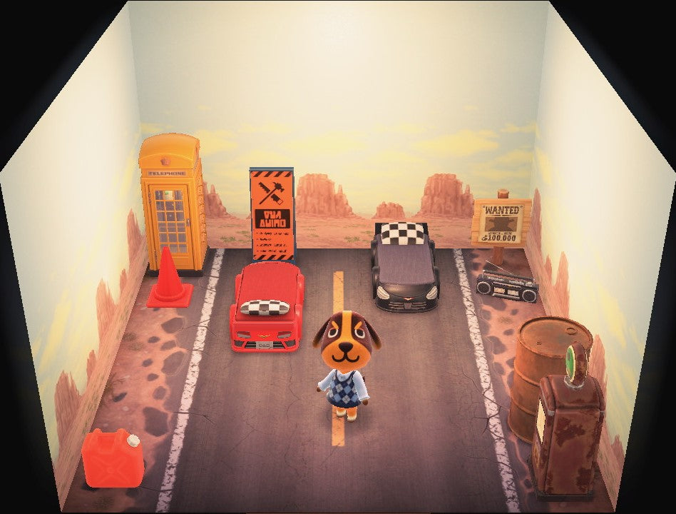 Butch house interior in Animal Crossing: New Horizons