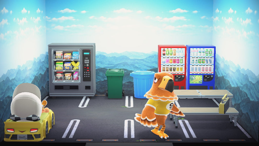 Buzz house interior in Animal Crossing: New Horizons