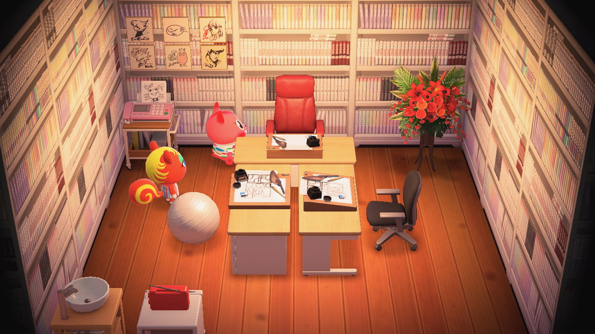 Caroline house interior in Animal Crossing: New Horizons
