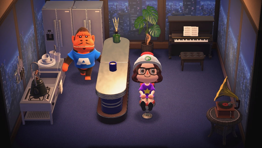 Cesar house interior in Animal Crossing: New Horizons