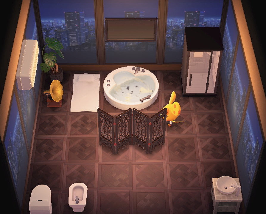 Chadder house interior in Animal Crossing: New Horizons