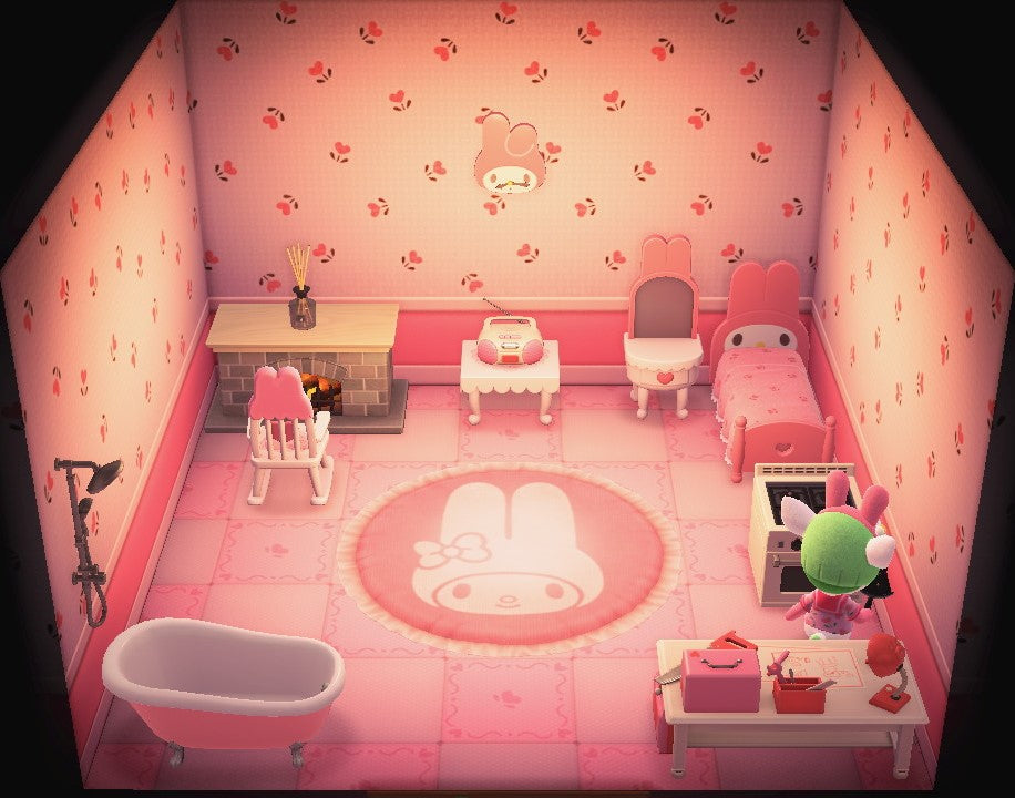Chelsea house interior in Animal Crossing: New Horizons