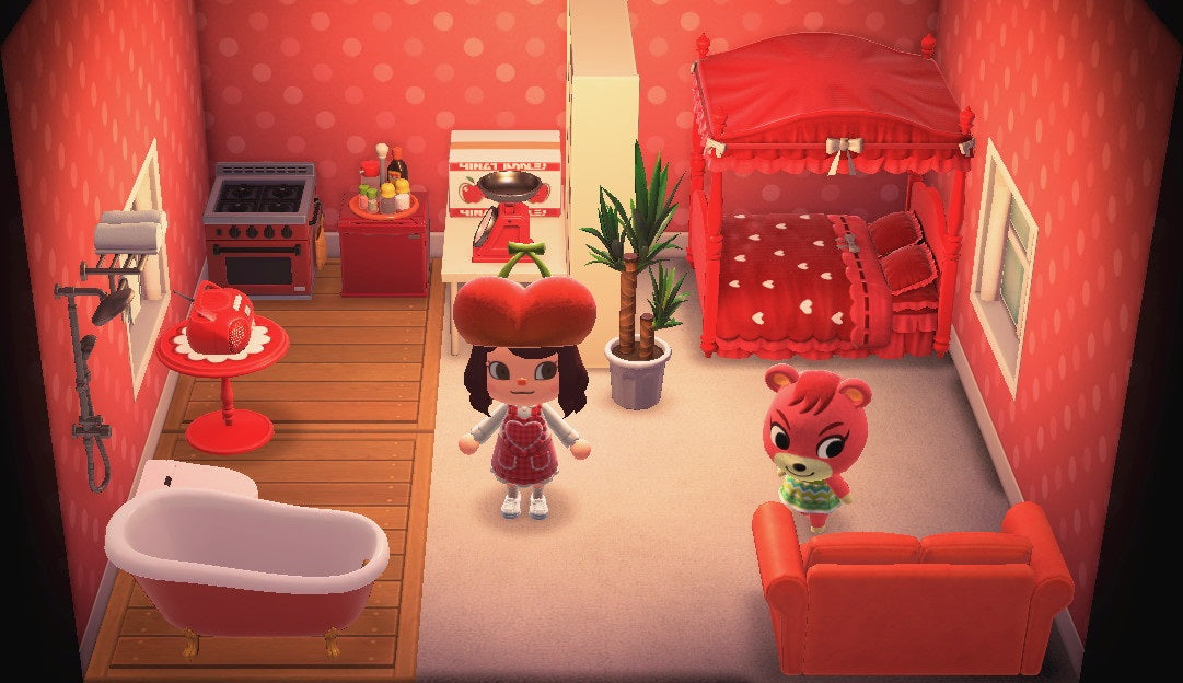 Cheri house interior in Animal Crossing: New Horizons