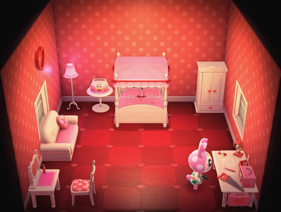 Chrissy house interior in Animal Crossing: New Horizons