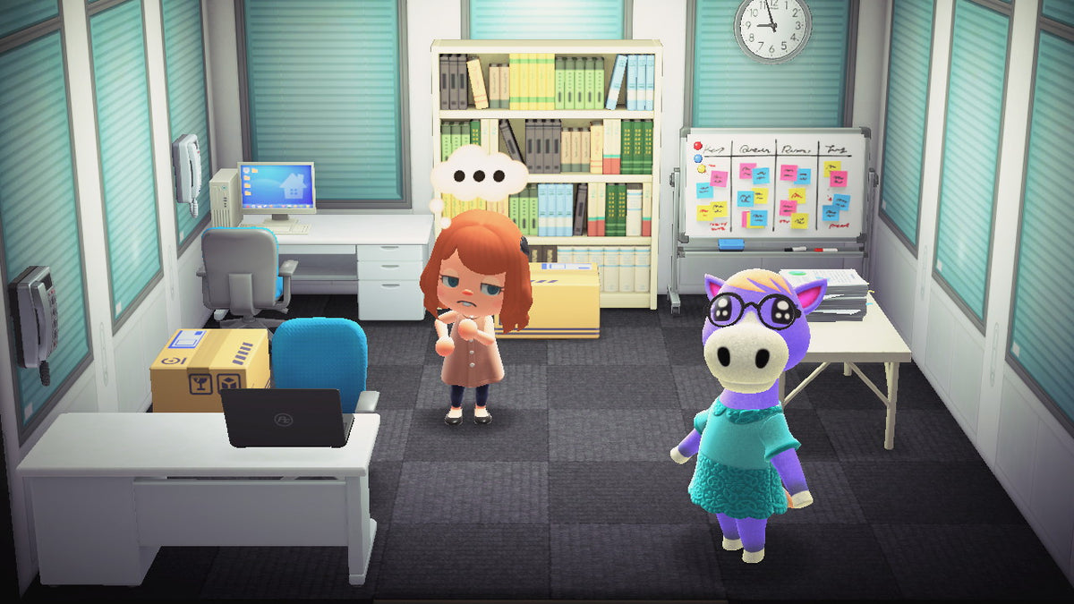 Cleo house interior in Animal Crossing: New Horizons