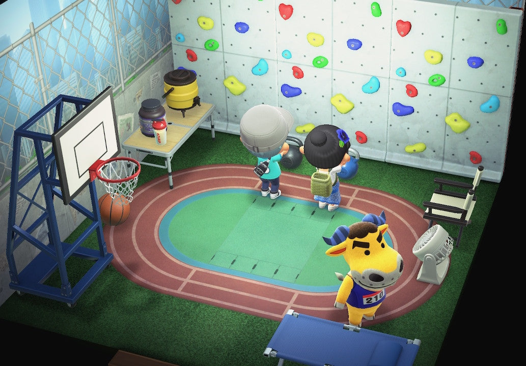 Coach house interior in Animal Crossing: New Horizons