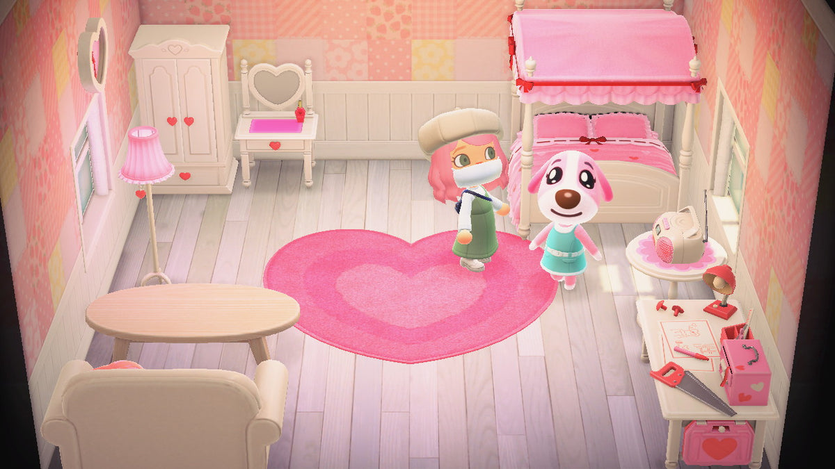 Cookie house interior in Animal Crossing: New Horizons
