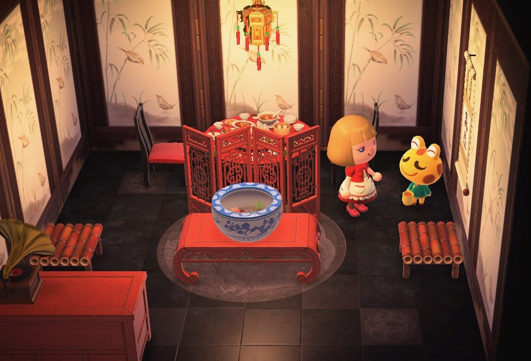 Cousteau house interior in Animal Crossing: New Horizons