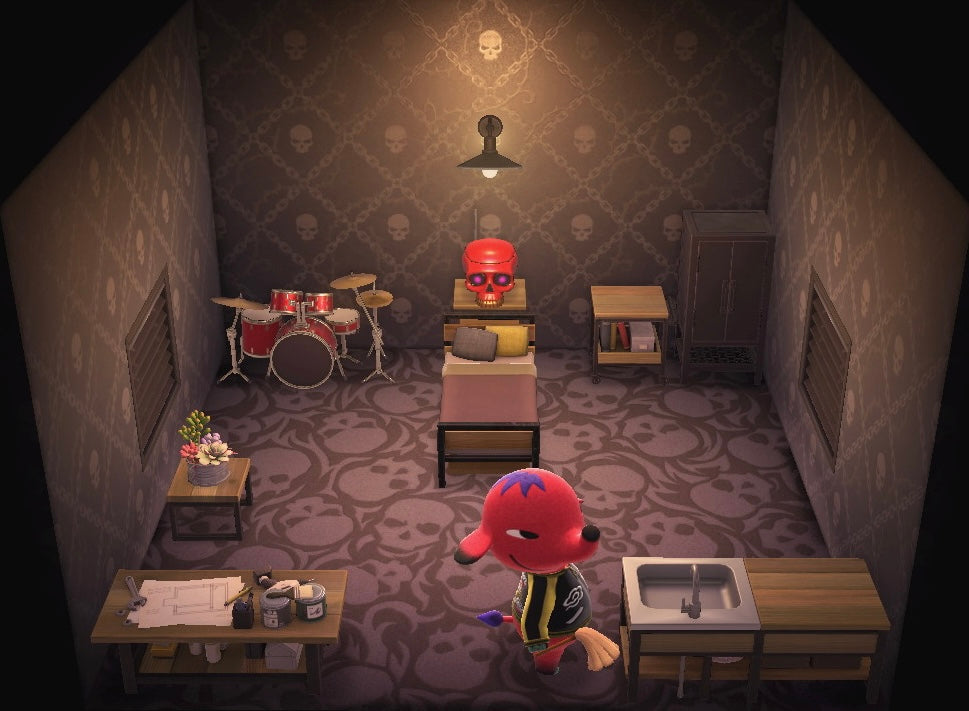 Cyd house interior in Animal Crossing: New Horizons