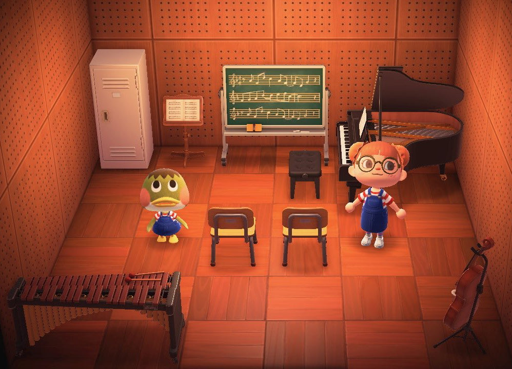 Deena house interior in Animal Crossing: New Horizons