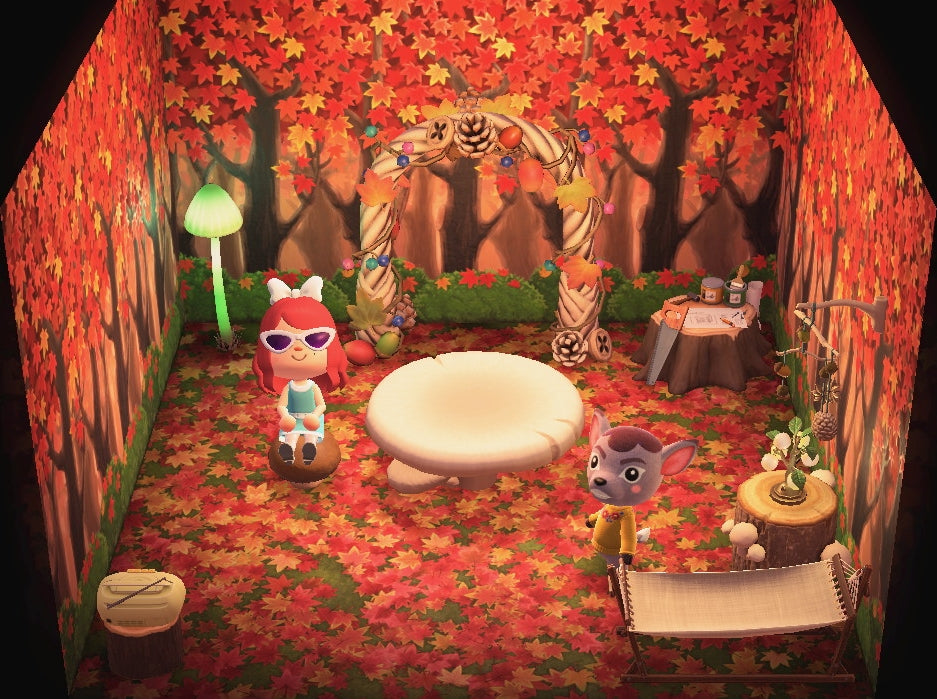 Deirdre house interior in Animal Crossing: New Horizons