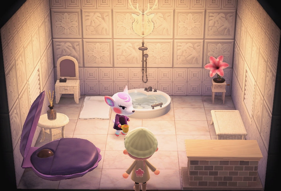 Diana house interior in Animal Crossing: New Horizons