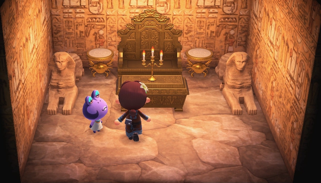 Diva house interior in Animal Crossing: New Horizons