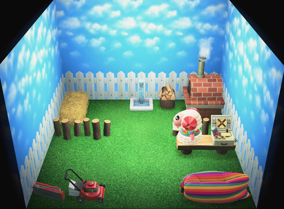 Dom house interior in Animal Crossing: New Horizons