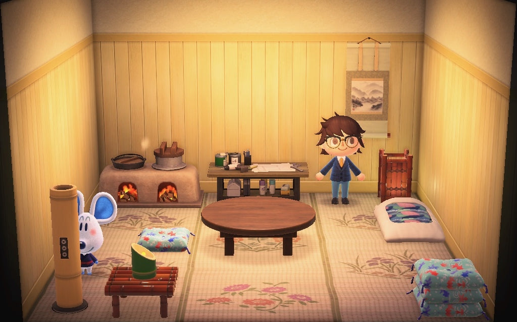 Dora house interior in Animal Crossing: New Horizons