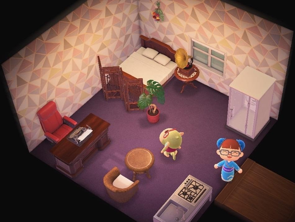 Elise house interior in Animal Crossing: New Horizons