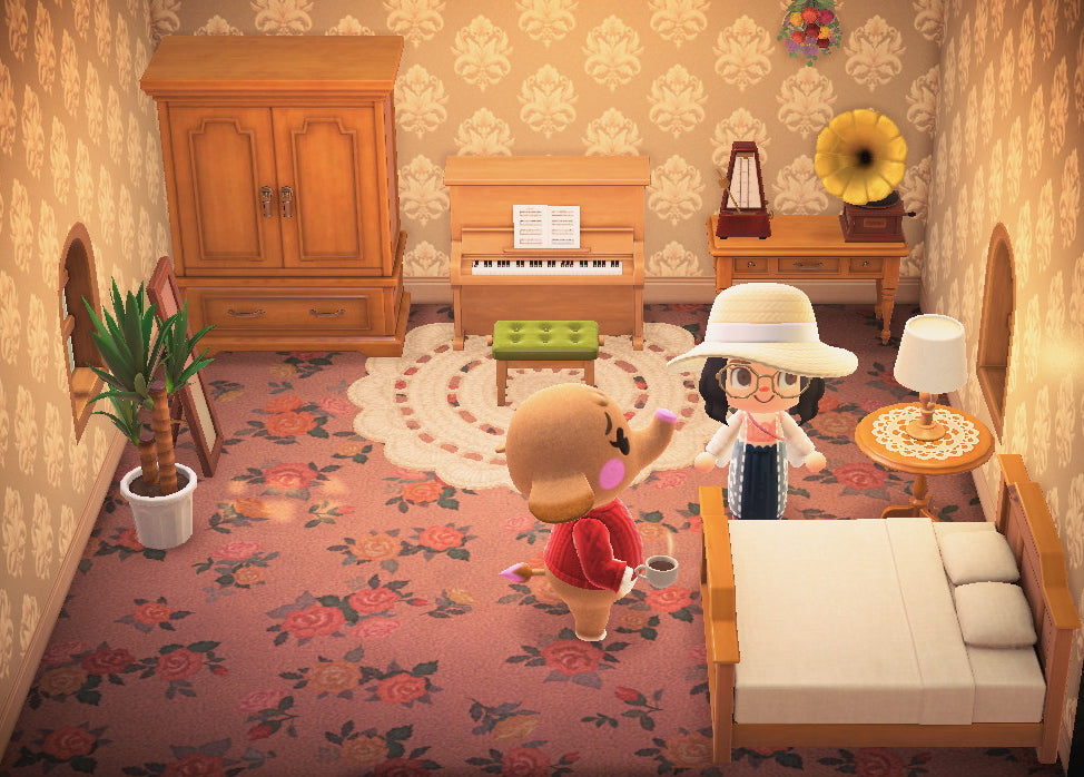 Ellie house interior in Animal Crossing: New Horizons